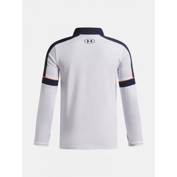  Fantovski pulover UNDER ARMOUR UA B CHALLENGER TRAINING QZ 6004080-100 BELA 