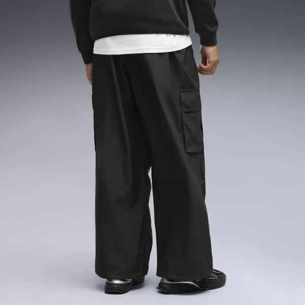  Moške hlače PUMA ESS EXTREME CARGO PANTS WOVEN OP 63676901 ČRNA PUMA 