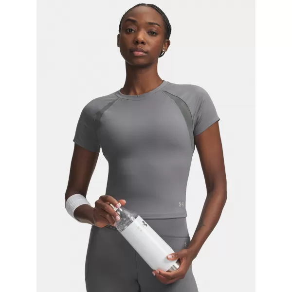  Ženska majica s kratkimi rokavi UNDER ARMOUR MOTION MESH SS 6011045-709 ZELENA 