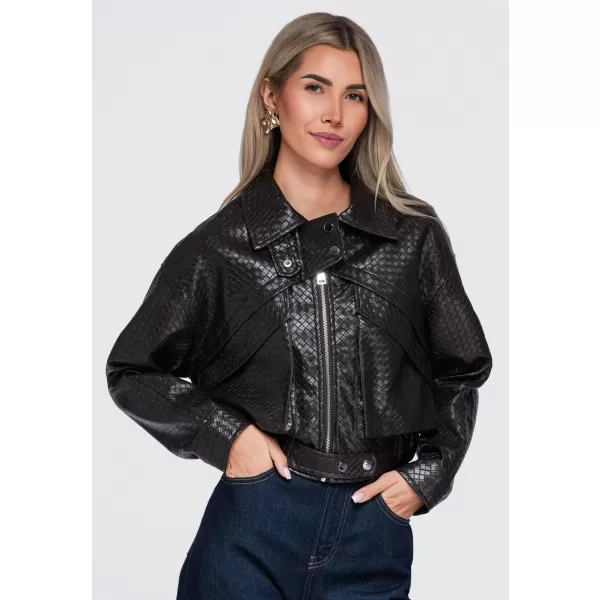  Ženska jakna OMBRE OW-JAFL-0148 RJAVA 