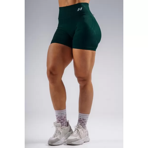  Ekstra kratke hlače na push-up NEBBIA PRIMAL 857 TEMNO ZELENA 