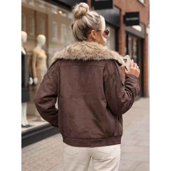  Ženska jakna DSTREET TY5701 RJAVA 