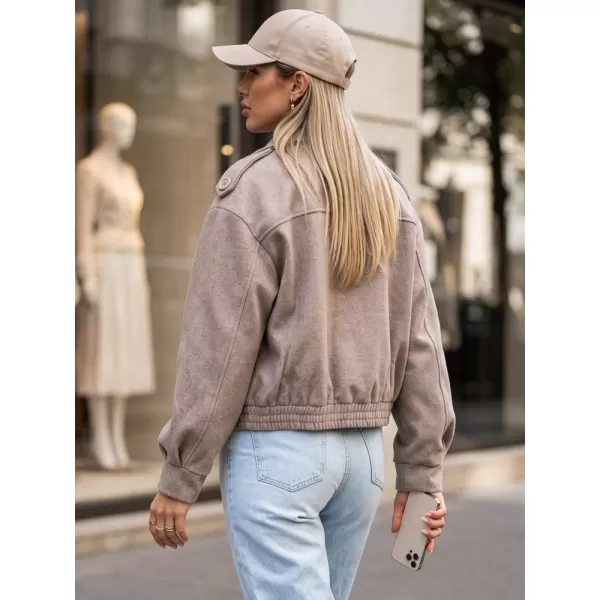  Ženski plašč DSTREET TY6025 BEŽ 