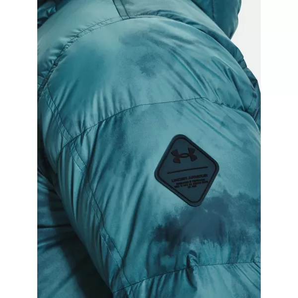  Moška jakna UNDER ARMOUR UA STORM CGI DOWN PRINTED STORM JKT 1365809-413 MODRA 
