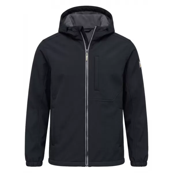  Moška softshell jakna OMBRE C581 ČRNA 