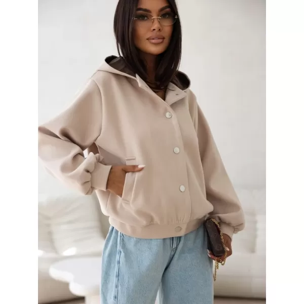  Ženska jakna DSTREET TY5927 BEŽ 