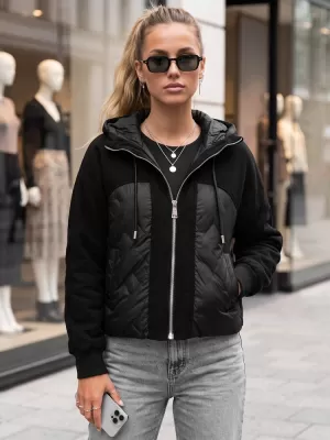 Ženska jakna DSTREET TY6093 ČRNA