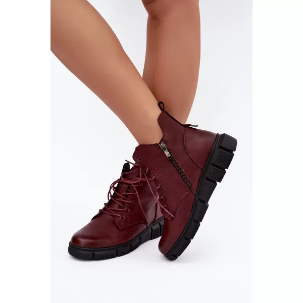  Ženski čevlji BOTO 26BT17-9301 BORDO 