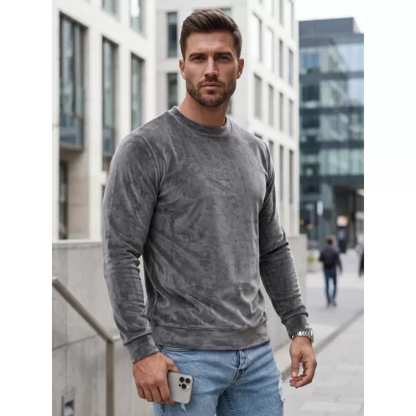  Moški pulover DSTREET BX5533 TEMNO SIVA 