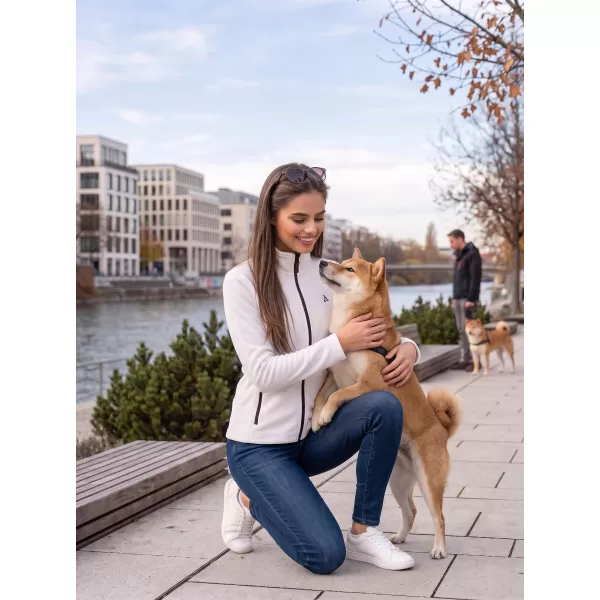  Ženski pulover iz flisa ALTISPORT ALW002852 BELA 