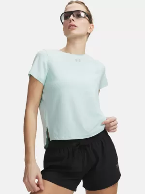 Ženska majica s kratkimi rokavi UNDER ARMOUR VELOCITI PRO SHORTSLEEVE 6009536-703 ZELENA