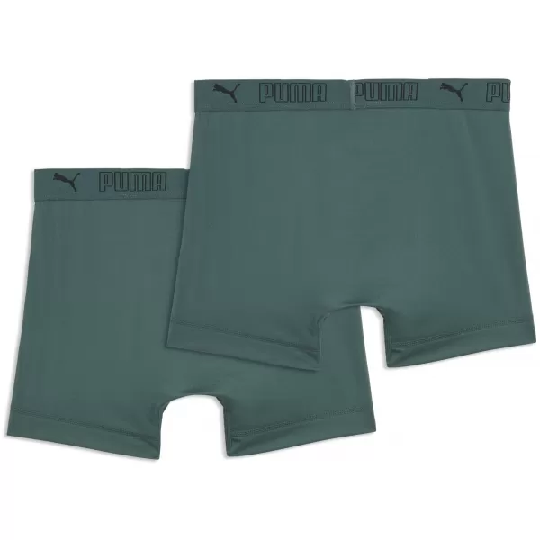  Moške boksarice PUMA SPORT MICROFIBER BOXER 2P 93552016 ZELENA 