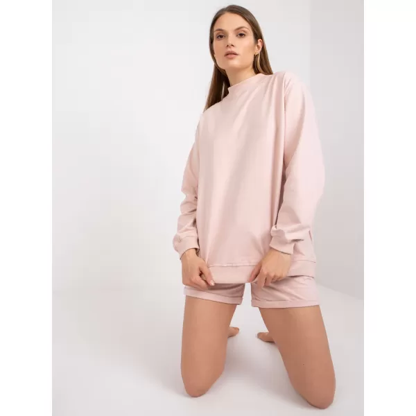  Ženski pulover BASIC FEEL GOOD AP-BL-A-R001 SVETLO ROZA 
