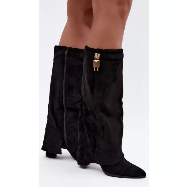  Ženski škornji BOTO NS617P KAKI 
