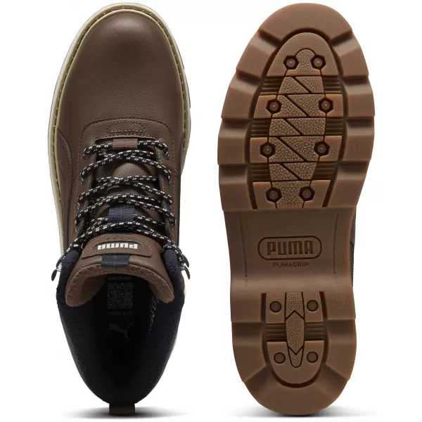  Škornji PUMA DESIERTO V3 PURETEX 39392805 KOSTANJEVO RJAVA/KOSTANJEVO RJAVA/NOVA MORNARSKO MODRA 