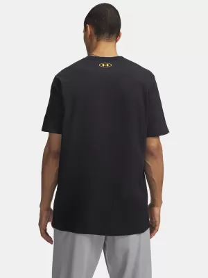Moška majica s kratkimi rokavi UNDER ARMOUR M VARSITY CREST SS 6009249-001 ČRNA