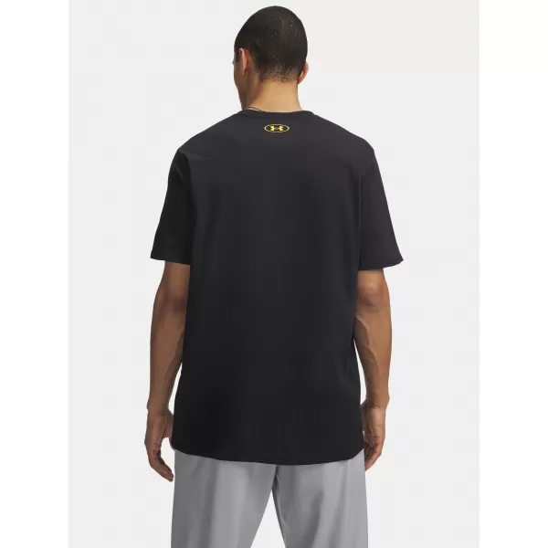  Moška majica s kratkimi rokavi UNDER ARMOUR M VARSITY CREST SS 6009249-001 ČRNA 