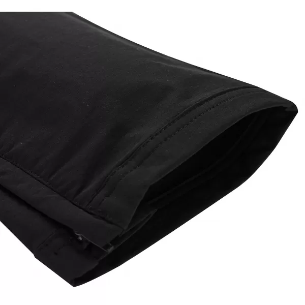  Ženske softshell hlače ALPINE PRO AKANA 3 ČRNA 
