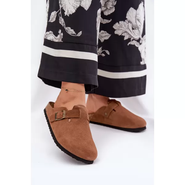  Ženski copati BIG STAR SHOES RR274A387 RJAVA/BEŽ 