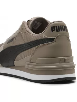 Škornji PUMA ST RUNNER V4 MESH 39966618 MOUSE GRAY/ MIŠJE SIVA/PUMA ČRNA/PUMA BELA