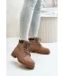 Ženski škornji BIG STAR SHOES OO274A289 RJAVA/BEŽ