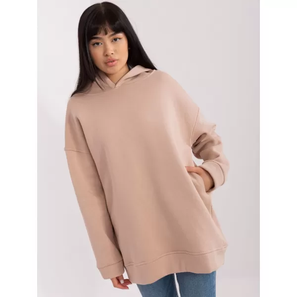  Ženski pulover BASIC FEEL GOOD RV-BL-8042.00P TEMNO BEŽ 