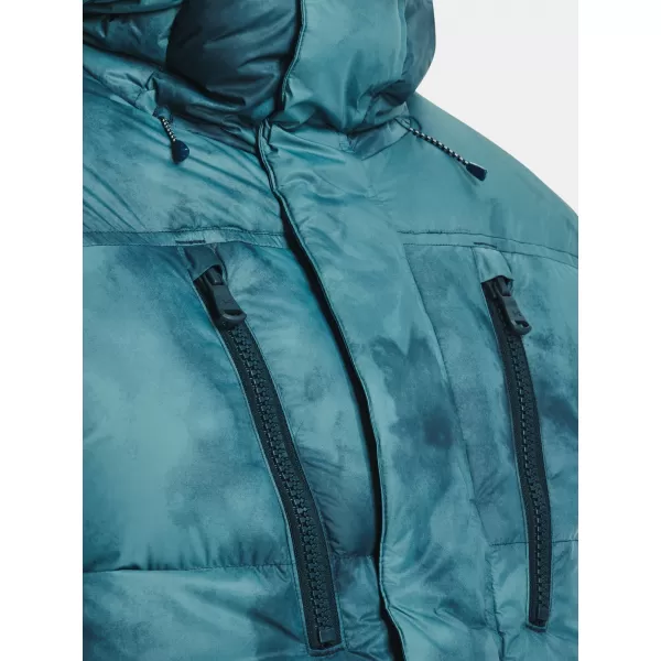  Moška jakna UNDER ARMOUR UA STORM CGI DOWN PRINTED STORM JKT 1365809-413 MODRA 
