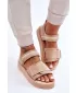 Ženske sandale BIG STAR SHOES LL274787 BEŽ