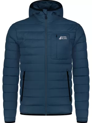 Moška prešita jakna NORDBLANC BOUND WJM8388 TEMNO MODRA