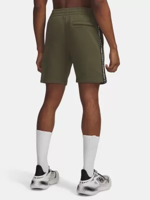 Moške kratke hlače UNDER ARMOUR ICON FLEECE SHORT TAPING 1390299-391 ZELENA