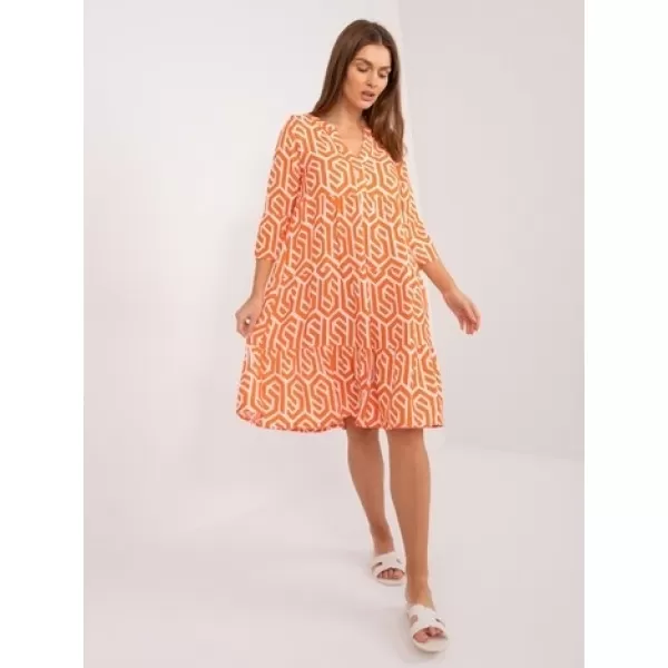  Obleka SUBLEVEL D73771M30214K ORANŽNA 
