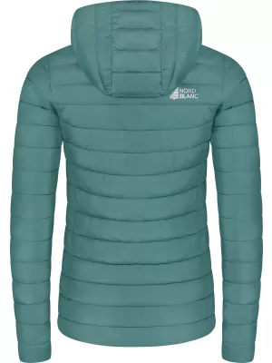 Ženska prešita jakna NORDBLANC NIMBUS WJL8395 ZELENA