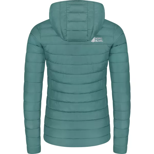  Ženska prešita jakna NORDBLANC NIMBUS WJL8395 ZELENA 