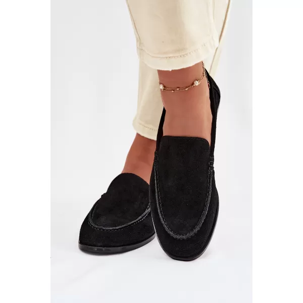  Ženski mokasini BIG STAR SHOES TT274209 ČRNA 