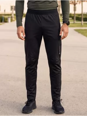 Moške softshell hlače ALPINE PRO ABAR 2 ČRNA