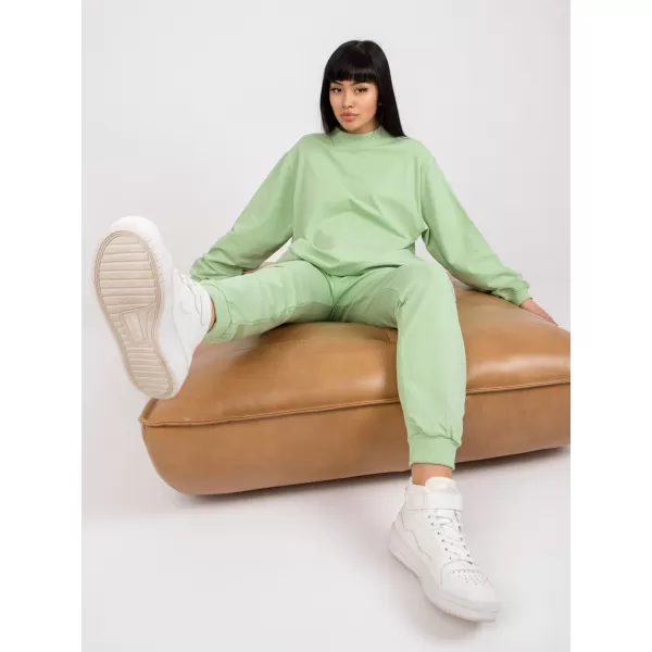  Ženske trenirke BASIC FEEL GOOD AP-DR-A-003 PISTACIJE 