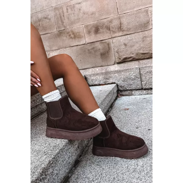  Ženski čevlji BIG STAR SHOES UU274174 RJAVE/BEŽ SENCE 