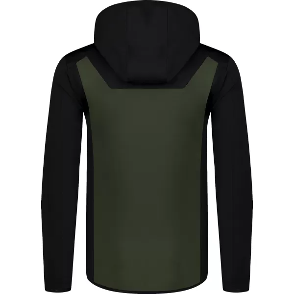  Moški powerfleece pulover NORDBLANC SPRAWL NBSFM8333 ZELENA 