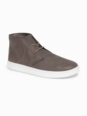 Moški gležnarji OMBRE OM-FOCS-0162 TEMNO RJAVA