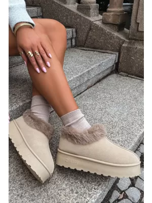 Ženski snežaki BIG STAR SHOES UU274204 BEŽ