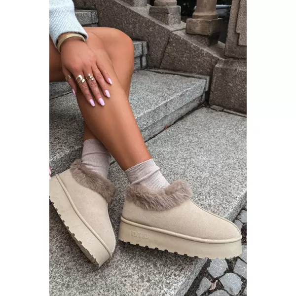  Ženski snežaki BIG STAR SHOES UU274204 BEŽ 