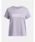 Dekliška majica s kratkimi rokavi UNDER ARMOUR TECH TWIST WDMK LOGO SS 6007134-536 VIJOLIČNA