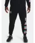 Moške trenirke UNDER ARMOUR UA RIVAL FLEECE GEO JOGGER 1366437-001 ČRNA