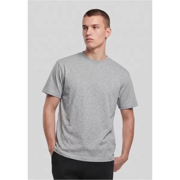  Moška majica s kratkimi rokavi URBAN CLASSICS TB8012A-24725 STEKLENIČKA ZELENA/HEATHER 