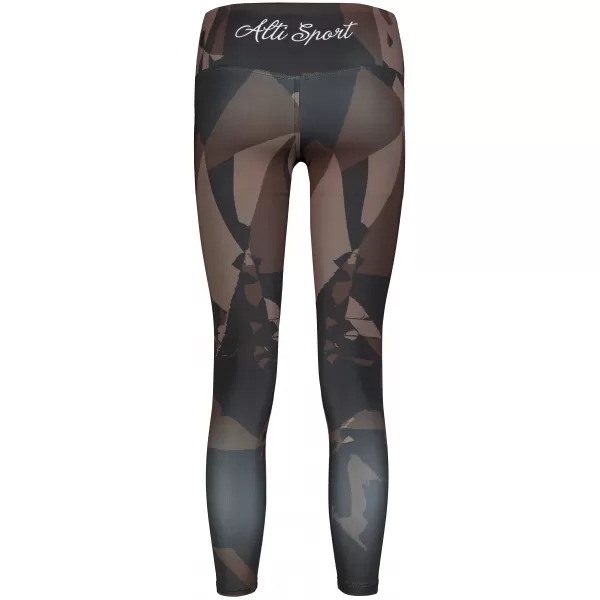  Ženske vrhunske dolge pajkice (nove velikosti) ALTISPORT VOJ/ALW080LEG05 TEMNO RJAVA 