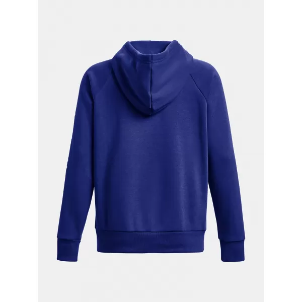  Ženski pulover UNDER ARMOUR UA RIVAL FLEECE GRAPHIC HDY 1379609-400 MODRA 