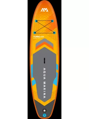 Deska za veslanje z motorjem AQUA MARINA GO Turbo 320 RUMENO SIVA
