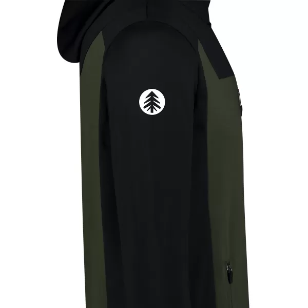  Moški powerfleece pulover NORDBLANC SPRAWL NBSFM8333 ZELENA 
