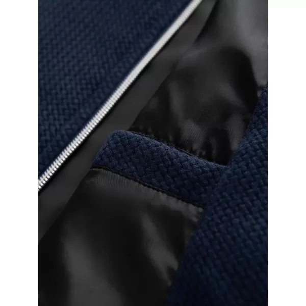  Moška jakna OMBRE C587 TEMNO MODRA 