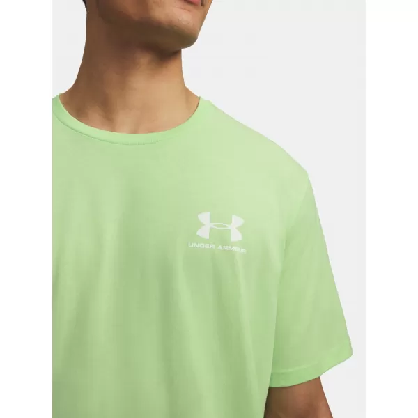  Moška majica s kratkimi rokavi UNDER ARMOUR M SPORTSTYLE LC SS 1326799-712 ZELENA 